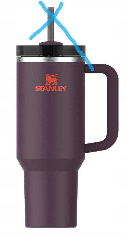 Kubek Stanley Quencher H2.0 Plum 1.2L Zimno 11h Mrożone 48h Zmywarka