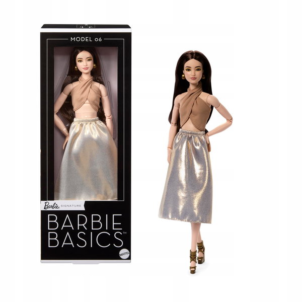 Lalka Barbie Mattel pojedyncza kolekcjonerska wielokolorowa