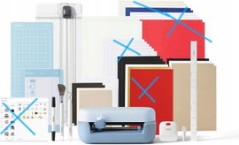 Maszyna do cięcia Cricut Joy 2 Essential Bundle kompaktowa do naklejek
