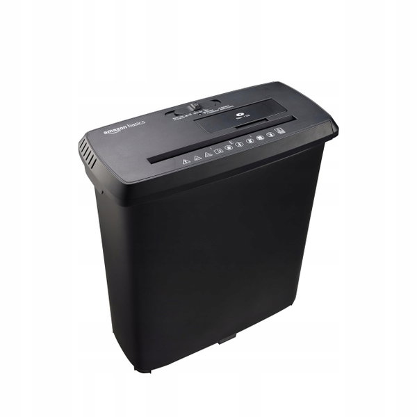 Niszczarka Amazon Basics S120-D 8 arkuszy płyty CD karty solidna