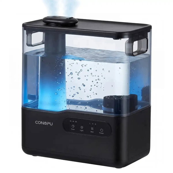Nawilżacz CONOPU 5L Top-Fill Ultrasonic 360 Dual Nozzles Aromatherapy