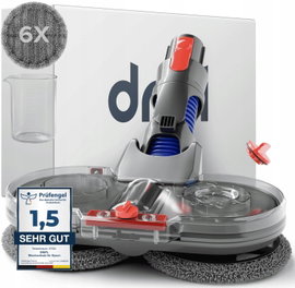Nasadka Dripl Dyson V7-V15 elektryczna myjka podłogowa z mopami