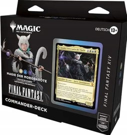 Magic: The Gathering FINAL FANTASY XIV pokład dowódcy magia świtu Niemiecka