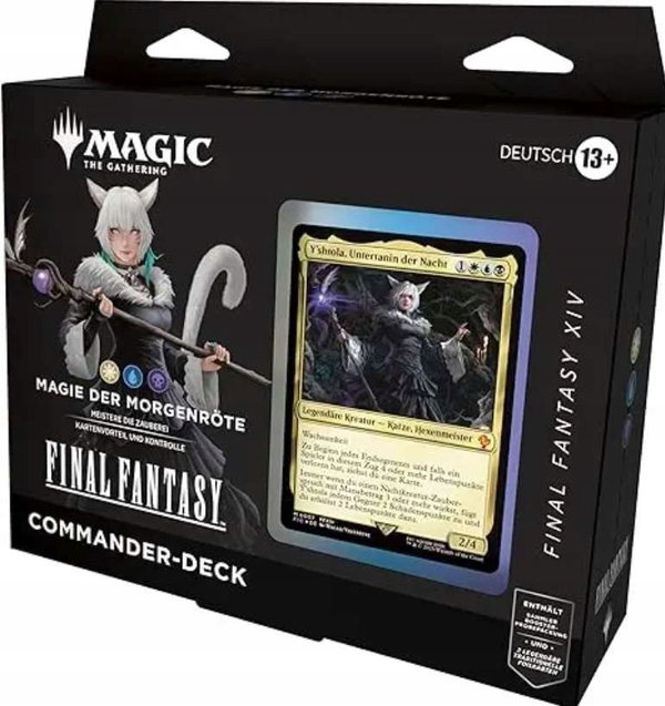 Magic: The Gathering FINAL FANTASY XIV pokład dowódcy magia świtu Niemiecka