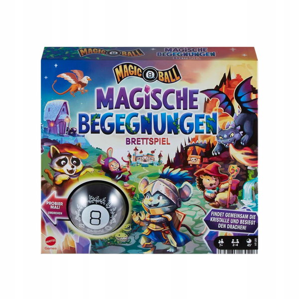 MATTEL GAMES GRA PLANSZOWA MAGIC 8 BALL 78633 Niemiecka wersja
