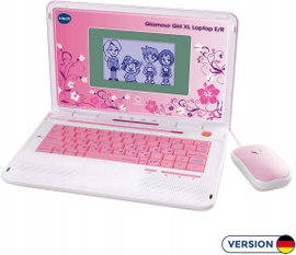 Laptop Vtech Glamour Girl XL 80-117964 Pojedynczy E/R dla Dziewczynek