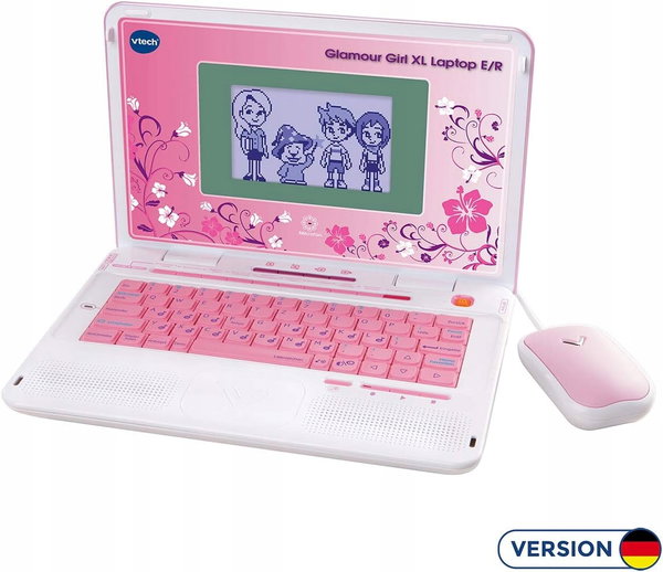 Laptop Vtech Glamour Girl XL 80-117964 Pojedynczy E/R dla Dziewczynek