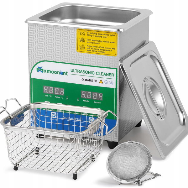 Myjka Mxmoonant 2L stal nierdzewna podgrzewana 20-80C timer 0-30min