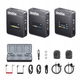 Mikrofon GODOX MoveLink II M2 bezprzewodowy zasięg 100 m