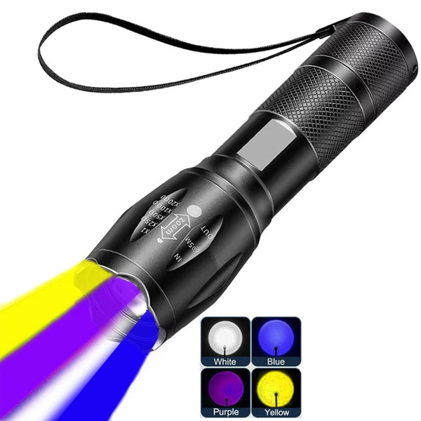 Latarki ProLite Ultra4 Czarne Światło UV Wielofunkcyjne 4 w 1 Dimmable
