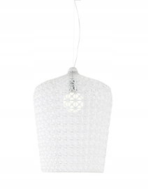 Lampa wisząca Kartell 09175B4 Przezroczysty 50x50x73 cm Do wnętrz