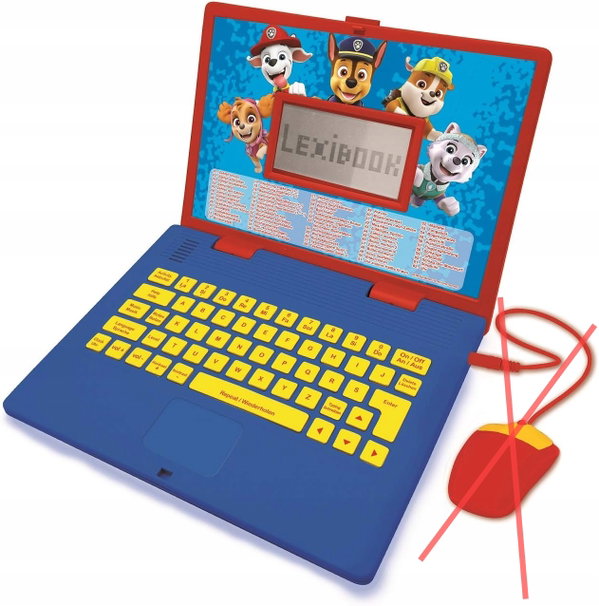 Laptop edukacyjny Lexibook Psi Patrol po niemiecku