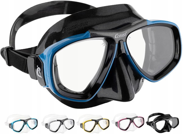 Maska do nurkowania okulary Cressi Focus czarny