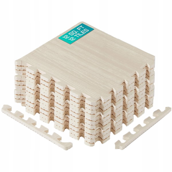 Mata ochronne yes4all 30 cm x 30 cm beżowy
