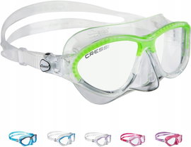 Maska Cressi Moon Kid przezroczysty limonka unisex 1 rozmiar