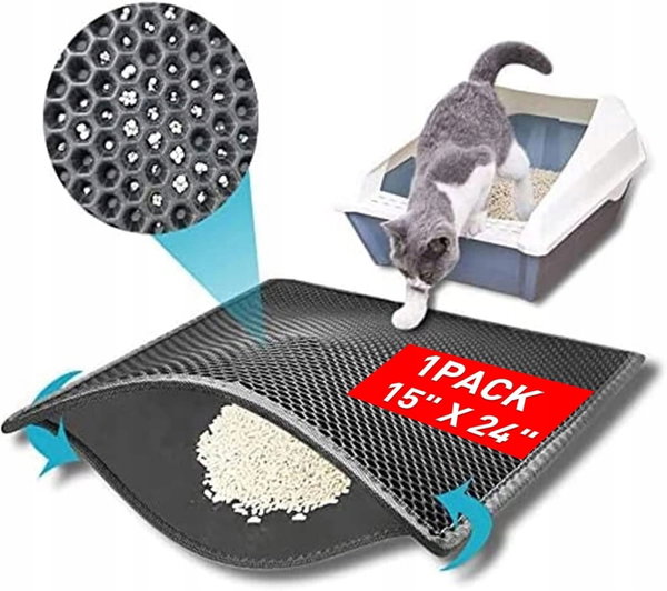 Mata VETCAT Lettino szara 38x61cm