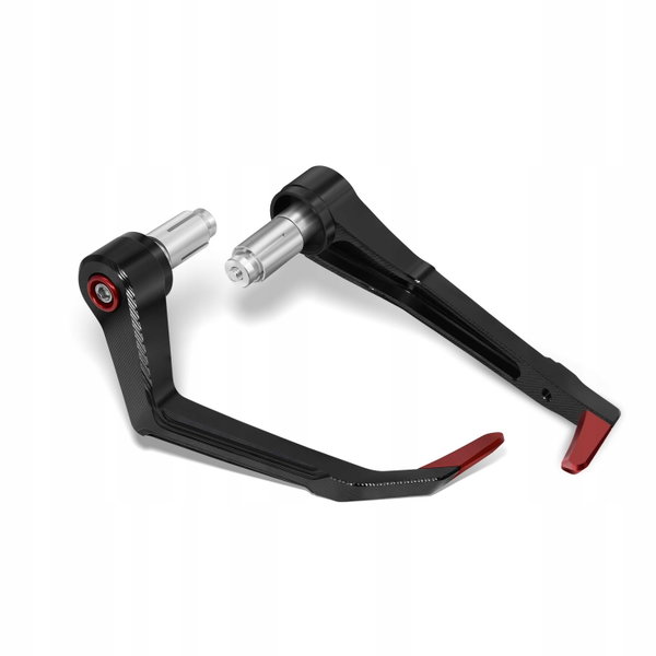 Osłona dźwigni motocyklowej MFGZD 16-22 mm uniwersalna czerwona