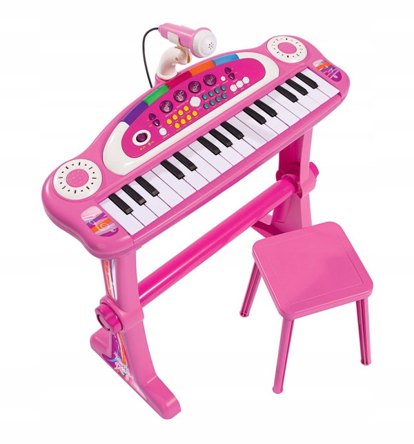 Pianinko Simba 106830690 Dziecięce Kolorowe Kompaktowe i Wygodne Wymiary