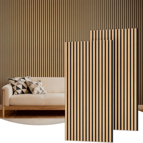 Panel akustyczny TONOR Drewniane 120x60 cm Dźwiękochłonne defekt 1 sztuka