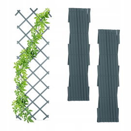Pergola Relaxdays tworzywo sztuczne krata 180 cm