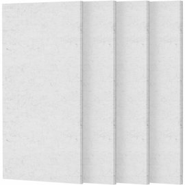 Panele akustyczne TONOR Duże szare 112x55 cm samoprzylepne 4 sztuki