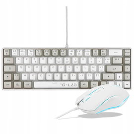 Pakiet klawiatura The G-Lab Hydrogen Combo RGB Azerty FR dla graczy