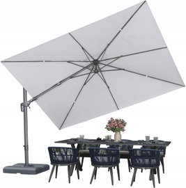 Parasol PURPLE LEAF dwustronnie obracany wytrzymała tkanina 300x200cm