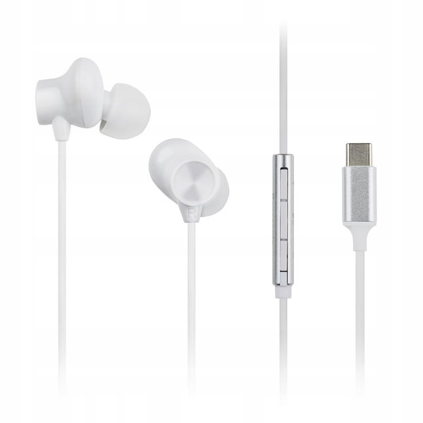Panasonic RP-TCM225DEW Słuchawki przewodowe dokanałowe USB-C