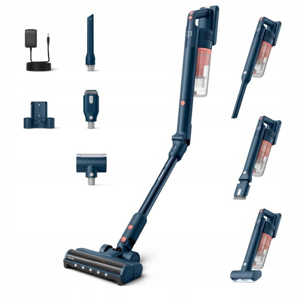Odkurzacz Philips Serii 5000 Flex mocne ssanie 60 min LED wymienna bateria