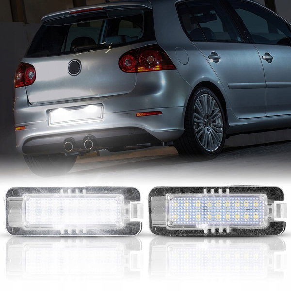 Oświetlenie POPMOTORZ LED wodoodporne energooszczędne Canbus 18 SMD