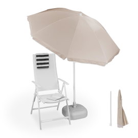 Parasol Relaxdays Parasol przeciwsłoneczny wielokolorowy 180 cm