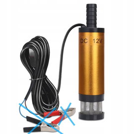 Pompa Flintronic 12V 38mm ze Zdejmowanym Filtrem do Wody i Oleju Napędowego