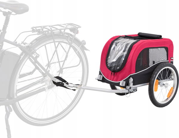 Przyczepa rowerowa Trixie dla psa max waga 15 kg