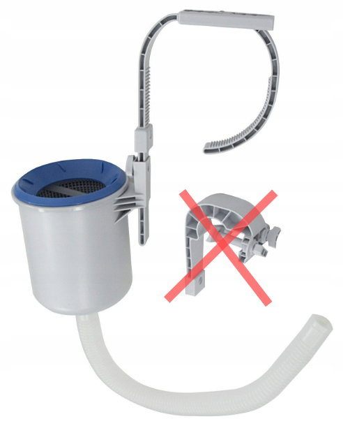 Powierzchniowy oczyszczacz wody Intex Skimmer 28000 łatwy montaż