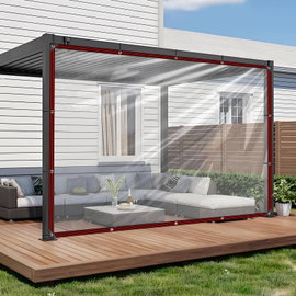 Plandeka GardenPro AquaClear przezroczysta 2x3m do domku wodnego