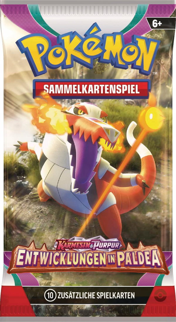 Pokemon TCG Booster Paldea Oryginalny DE