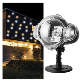Projektor LED gwiazdki zimne+ciepłe światło EMOS