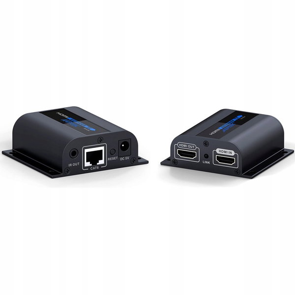 Przedłużacz AGPtEK LKV372PRO sygnał IR 196 stóp Cat6/6a/7