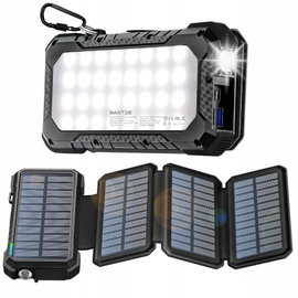 POWERBANK SOLARNY BLAVOR PN-W12 PRO 26800 mAh LATARKĄ I LAMPĄ LED +PANELE