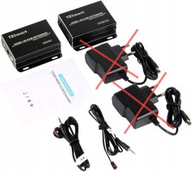 Przełącznik KVM switch Full HD 1080P TX + RX Cat5E/6 UTP