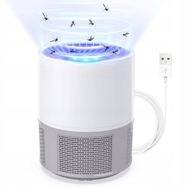 Pułapka MuchoMat USB123 czarna USB lampa na komary wewnątrz zewnątrz