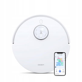 Robot sprzątający Ecovacs DEEBOT T10 biały z funkcją mopowania inteligentny