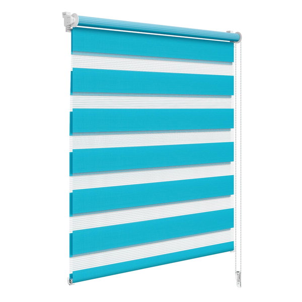 Roleta WOLTU Easyfix Turkus 80x150 cm Zaciemniająca Półprzezroczysta
