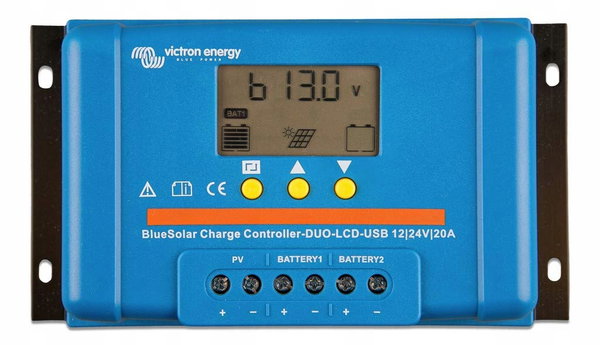 Regulator Victron Energy PWM 12V 24V 20A DUO kompaktowy i wydajny