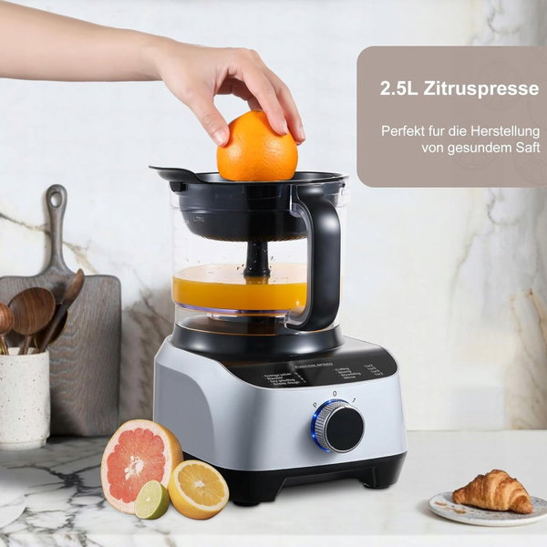 Robot kuchenny SNDOAS 1300 W Food Processor miska 35 l 15 l 11 akcesoriów
