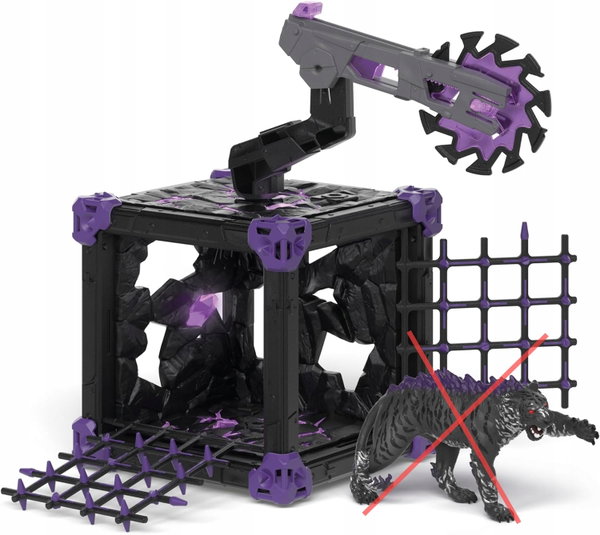 Schleich Eldrador Brak Tygrysa z Cienia BattleCave 42739