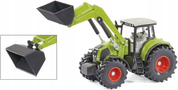 Siku Farmer Traktor z ładowarką, wywrotka S1949