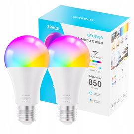 Smart Bulb WiFi E27-2 [Klasa energetyczna F] żarówka 2 sztuki
