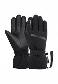 Rękawiczki Reusch Sandy czarno srebrny 7.5 Gore-tex ciepłe wodoodporne