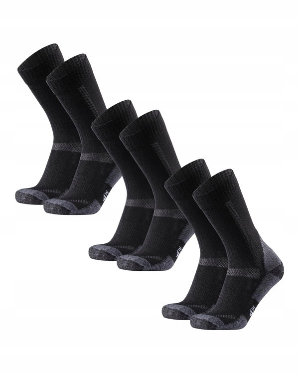 Skarpetki merino Danish Endurance termoaktywne trekkingowe 3-pak 39-42